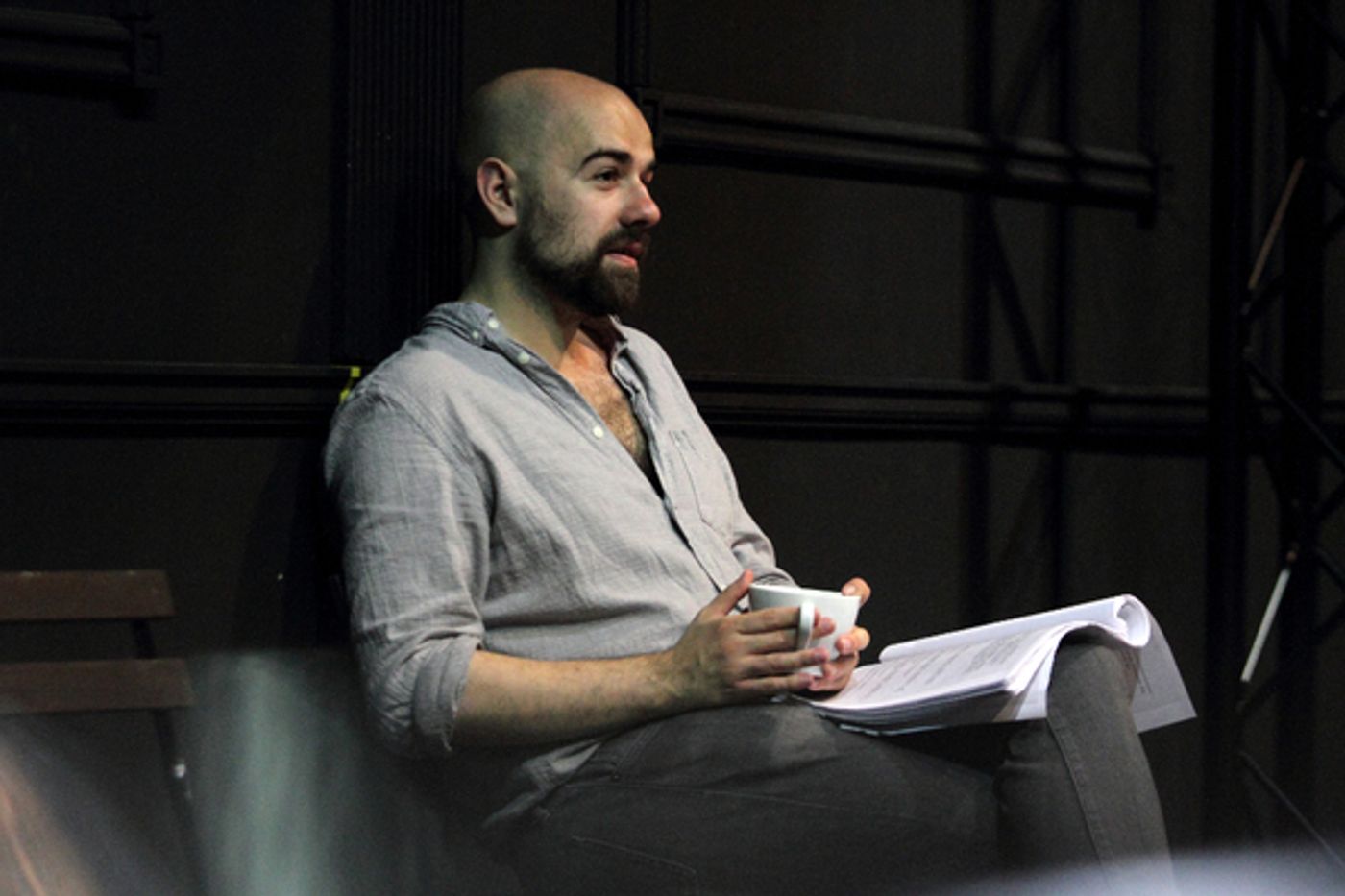 Photo Flash: A Lovely Sunday for Creve Coeur in Rehearsal at the Coronet's Print Room  Image