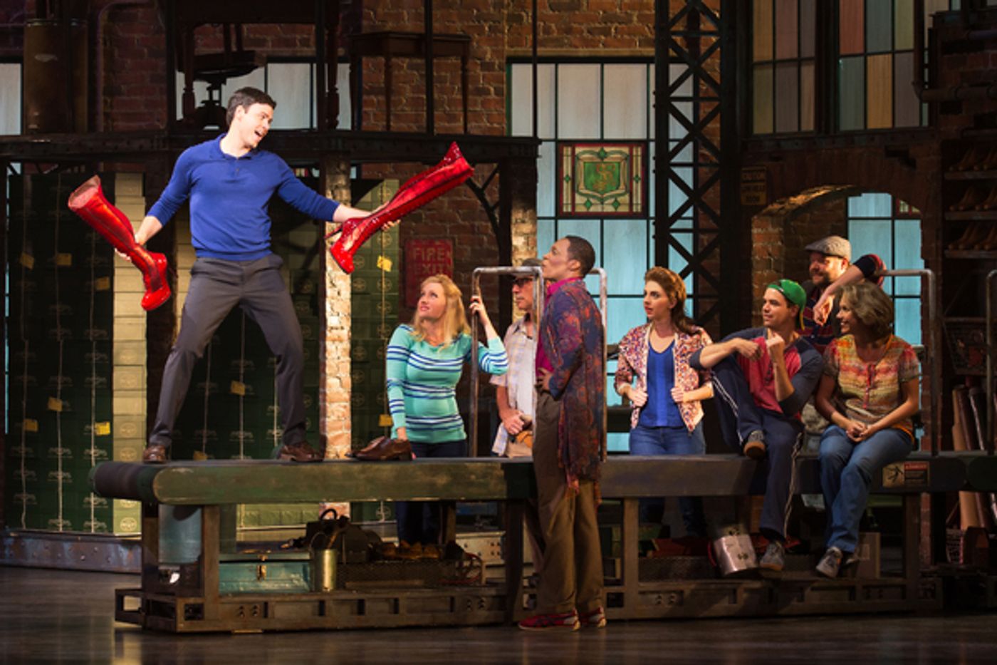 Photo Flash: First Look at Alan Mingo, Jr., Aaron C. Finley, Haven Burton and More in Broadway's KINKY BOOTS Photo Flash: First Look at Alan Mingo, Jr., Aaron C. Finley, Haven Burton and More in Broadway's KINKY BOOTS Image