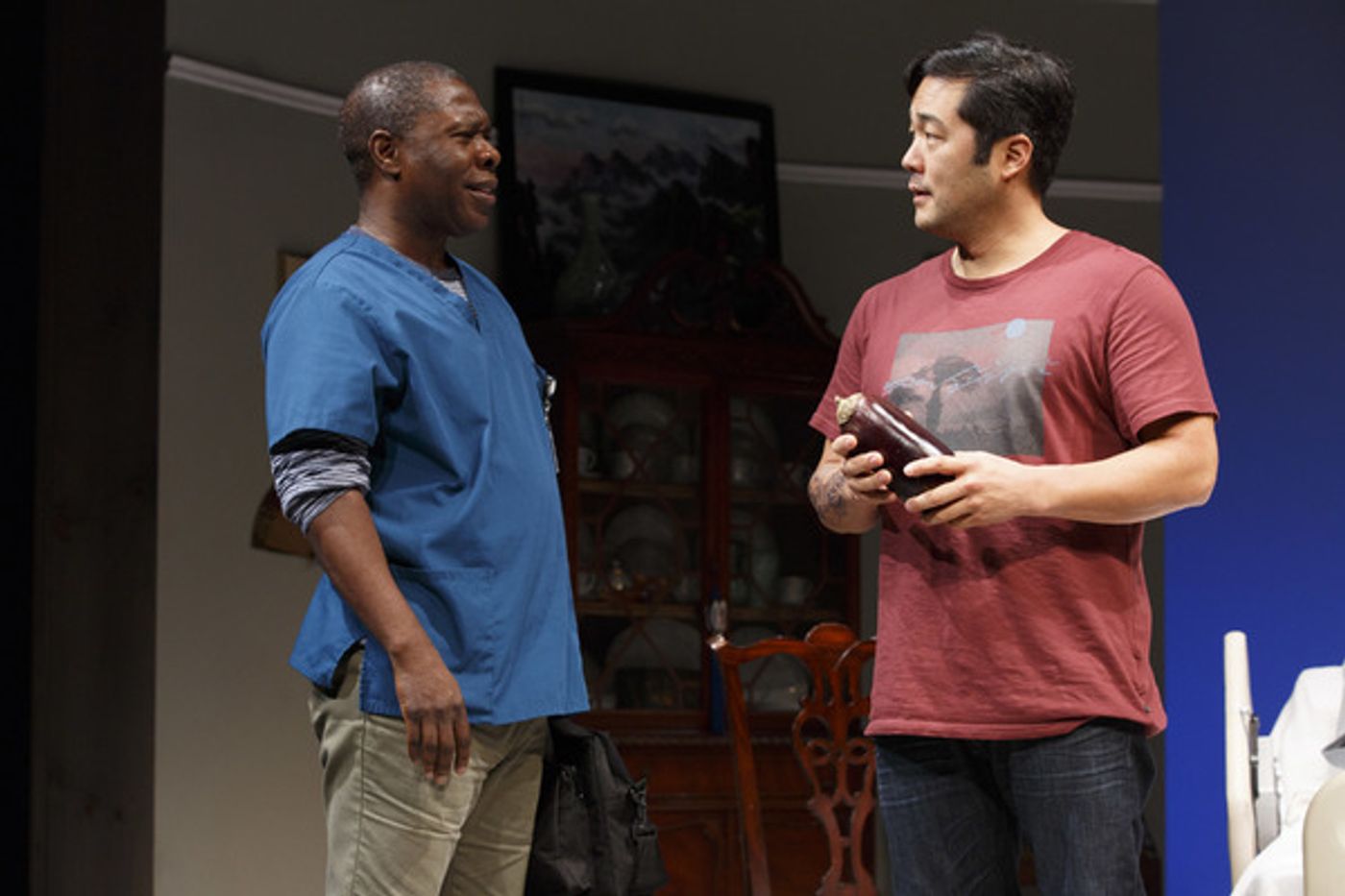 Photo Flash: First Look at Tim Kang and More in Julia Cho's AUBERGINE at Playwrights Horizons  Image