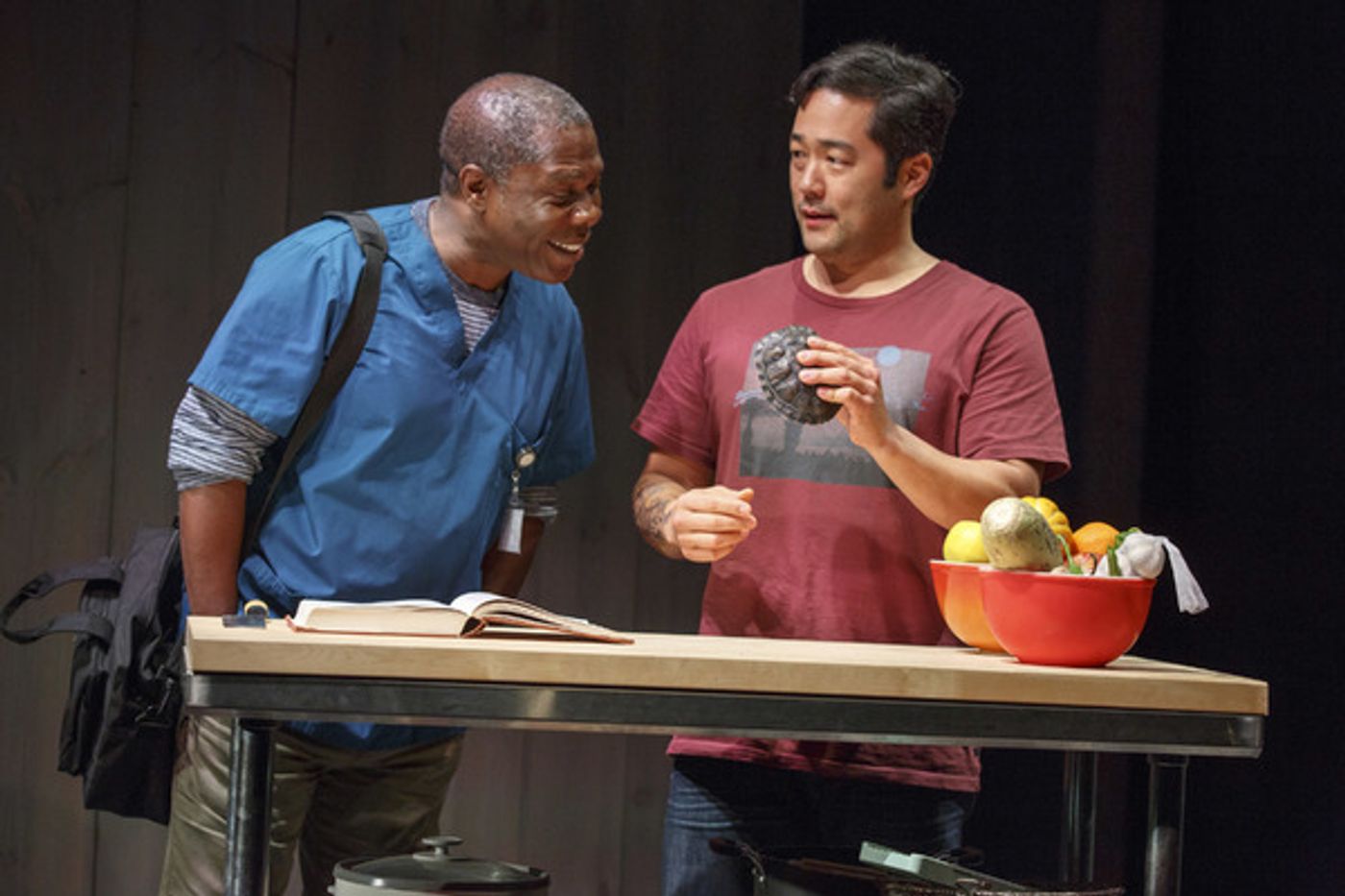 Photo Flash: First Look at Tim Kang and More in Julia Cho's AUBERGINE at Playwrights Horizons  Image