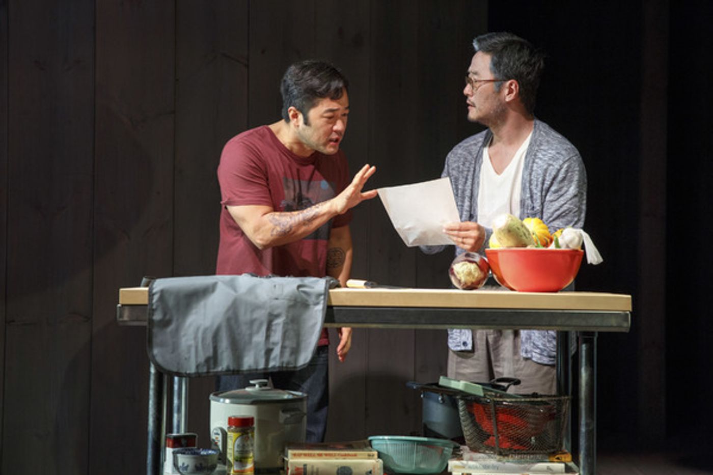 Photo Flash: First Look at Tim Kang and More in Julia Cho's AUBERGINE at Playwrights Horizons  Image