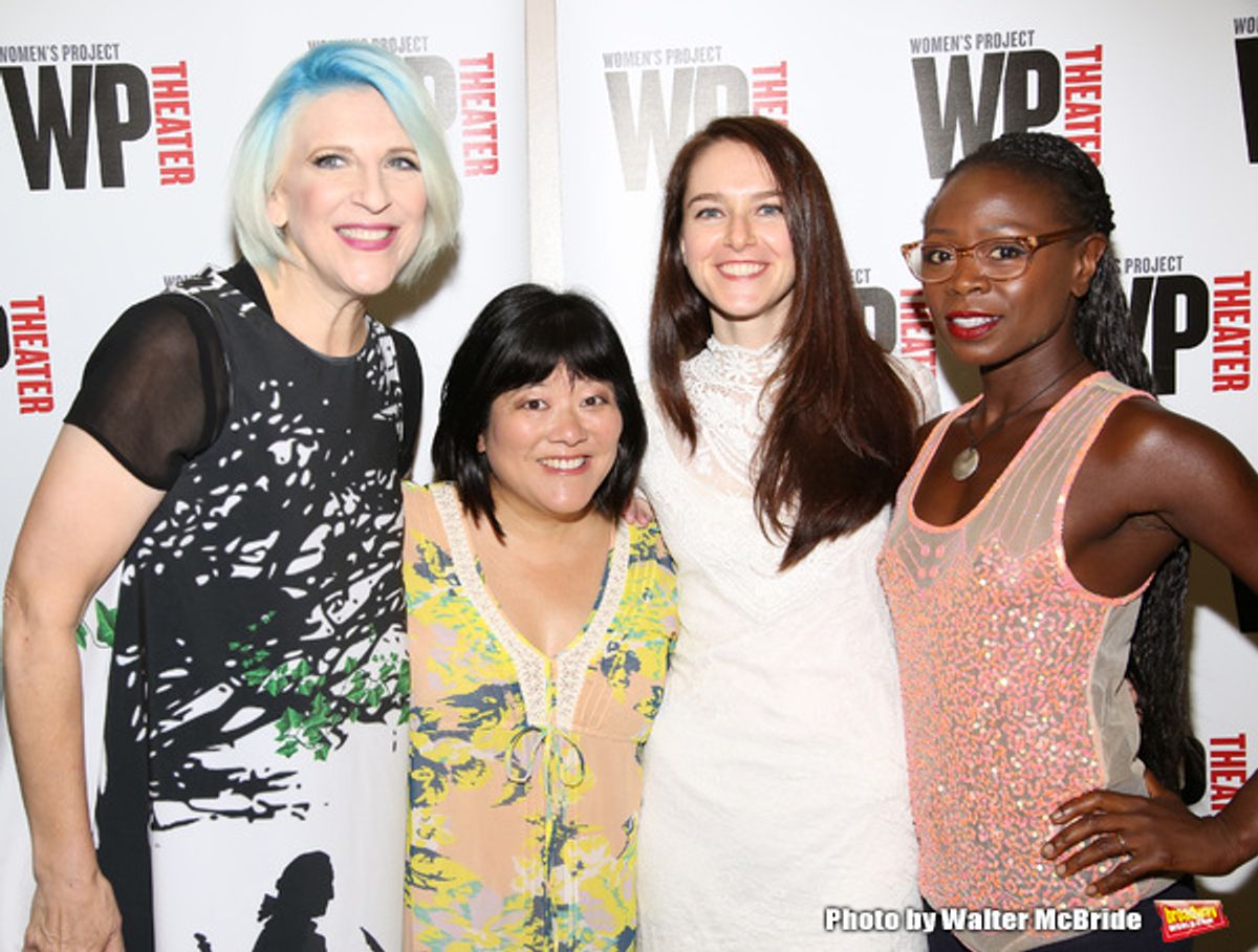 Lisa Lampanelli, Ann Harada, Jessica Luck, Zainab Jah  at 