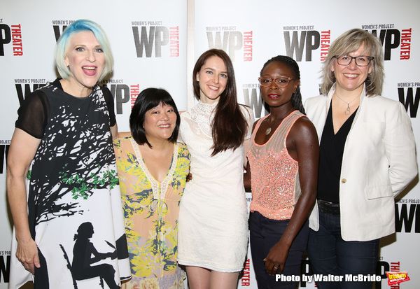 Lisa Lampanelli, Ann Harada, Jessica Luck, Zainab Jah and WP Theater Artistic  Lisa M Photo