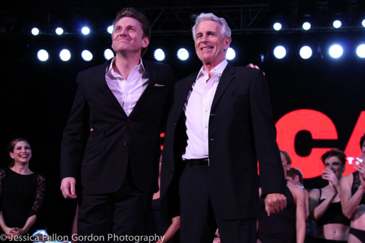 Jason Danieley and James Naughton at 