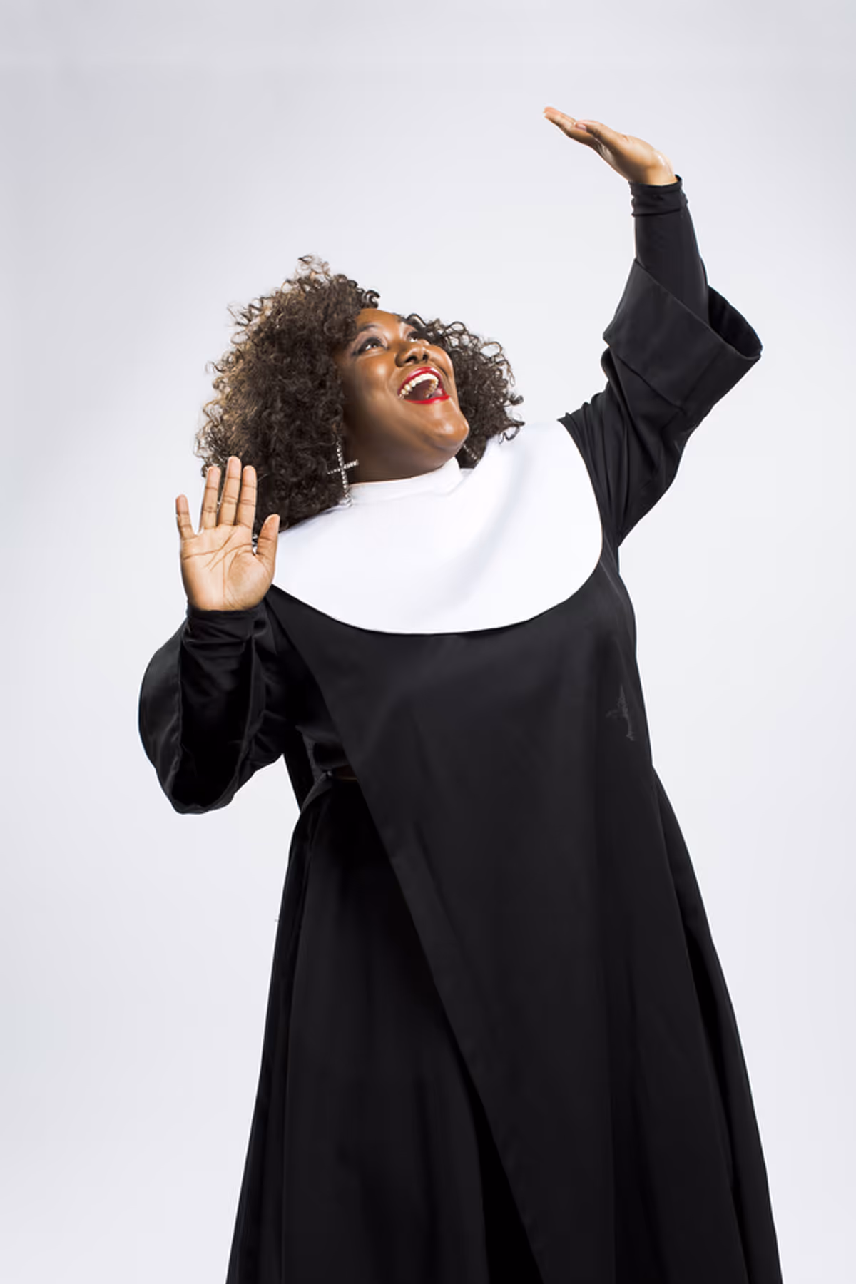 Zhomontee Watson as Deloris Van Cartier/Sister Mary Clarence at 