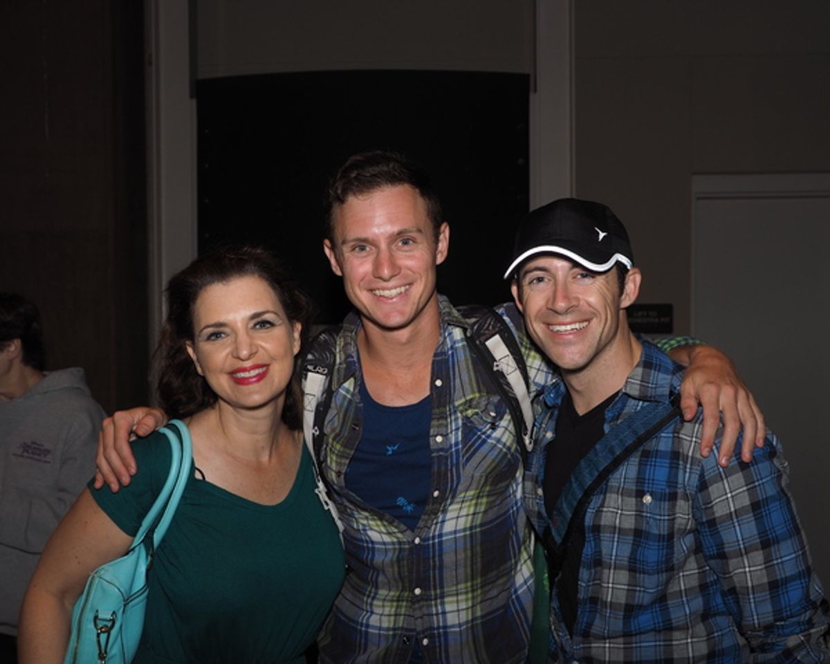 Debra Wanger, Chaz Feuerstine, and Bryan Banville at 