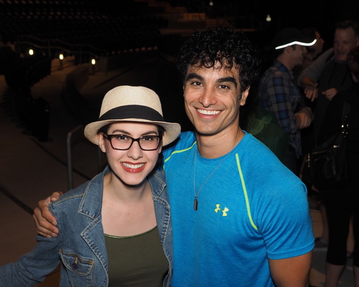 Carlin Castellano and Richard Bermudez at 