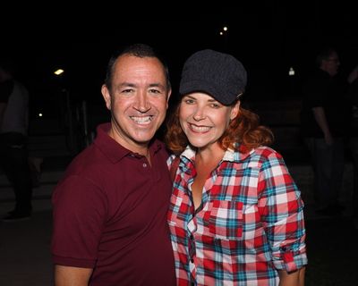 Steven Glaudini and Bets Malone Photo