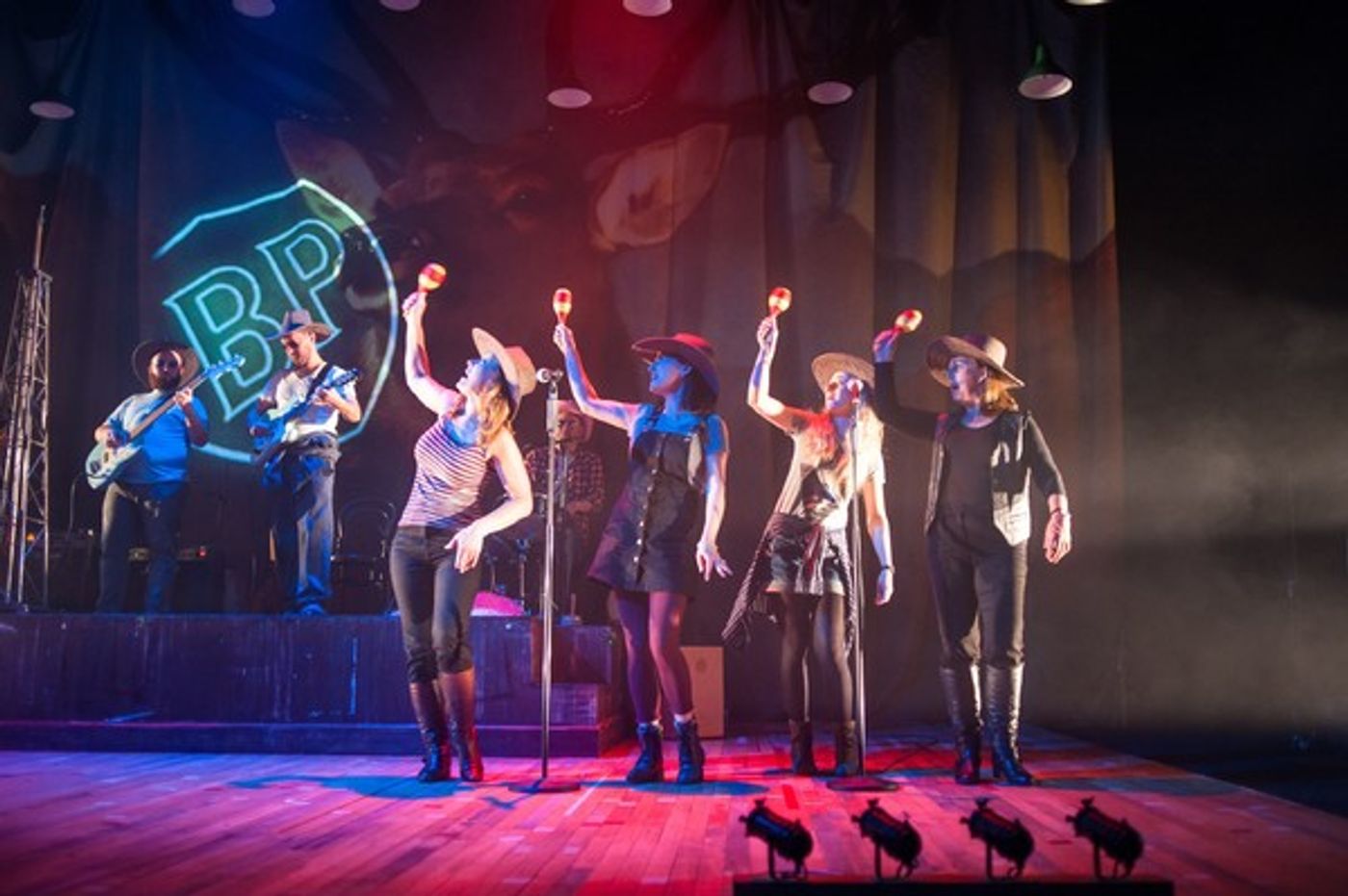 Photo Flash: First Look at Dundee Rep Theatre's THE CHEVIOT, THE STAG AND THE BLACK, BLACK OIL  Image