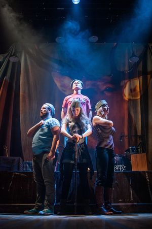 Stephen Bangs, Billy Mack, Christina Gordon, Emily Winter  Photo