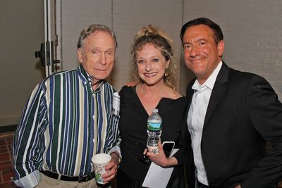 Dick Cavett, Carol Kane and Eugene Pack Photo