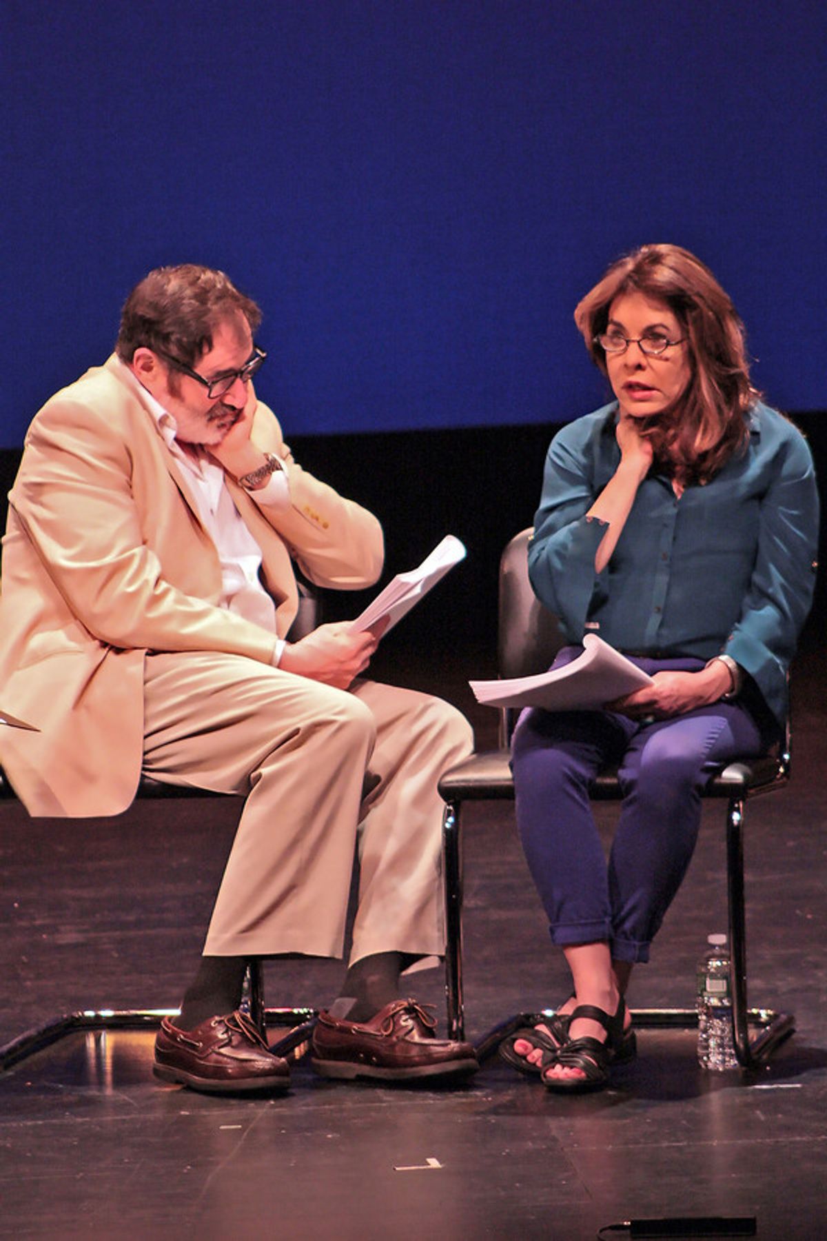 Richard Kind and Stockard Channing at 