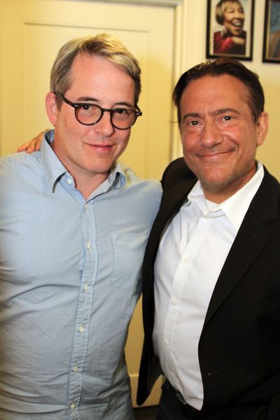 Matthew Broderick and Eugene Pack Photo