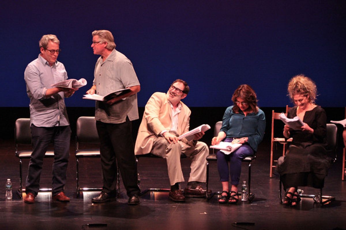 Matthew Broderick, Treat Williams at 