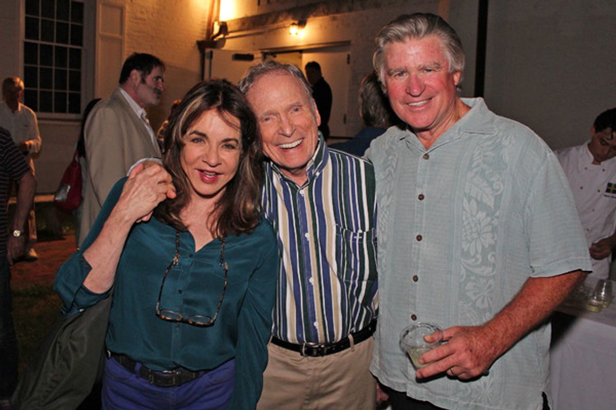 Stockard Channing, Dick Cavett and Treat Williams at 
