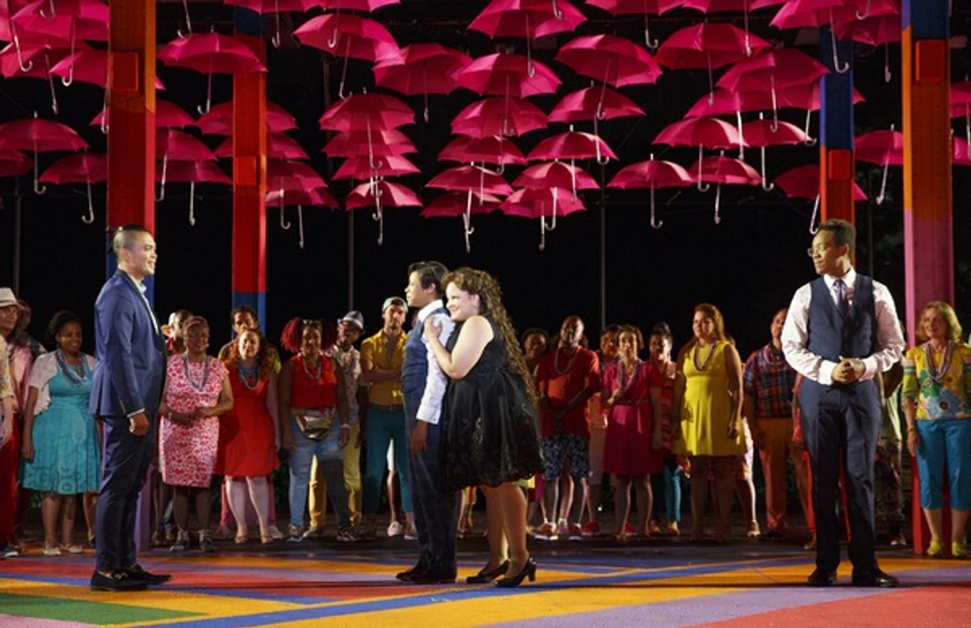 Photo Flash: First Look at Nikki M. James, Jose Llana and More in The Public's TWELFTH NIGHT Public Works Musical  Image