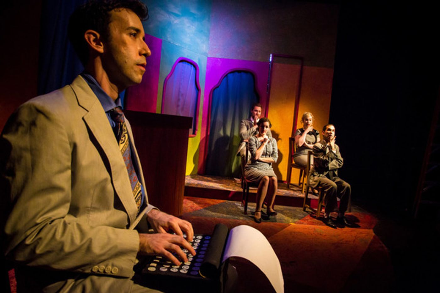 Photo Flash: First Look at Black Button Eyes Productions' Chicago Premiere of AMOUR  Image