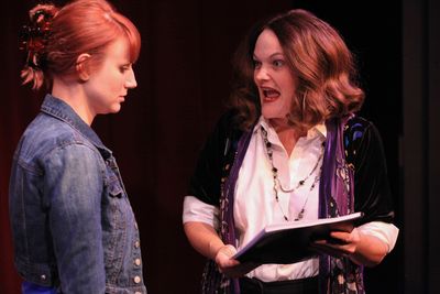  (left to right) Brittany Stock and Amy Kasper in AstonRep Theatre Companyâ€™s w Photo