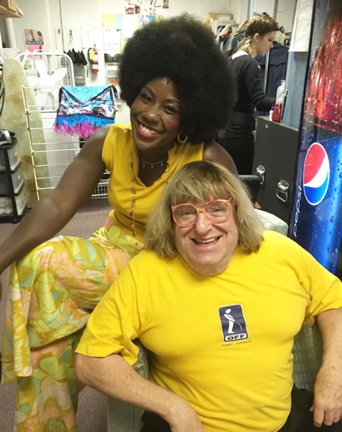 Photo Flash: PHANTOM Divas Need Beauty Sleep, the CHARLIE Boys Strut Their Stuff, and More Saturday Intermission Pics! Photo Flash: PHANTOM Divas Need Beauty Sleep, the CHARLIE Boys Strut Their Stuff, and More Saturday Intermission Pics! Image