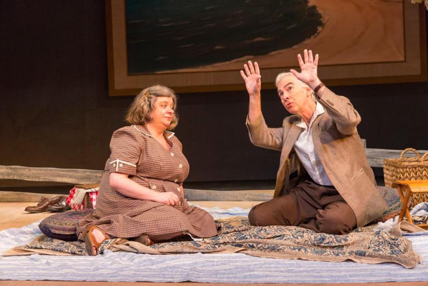 Review: Austin Pendleton Directs N.C. Hunter Rarity A DAY BY THE SEA With Deft Delicacy Review: Austin Pendleton Directs N.C. Hunter Rarity A DAY BY THE SEA With Deft Delicacy Image