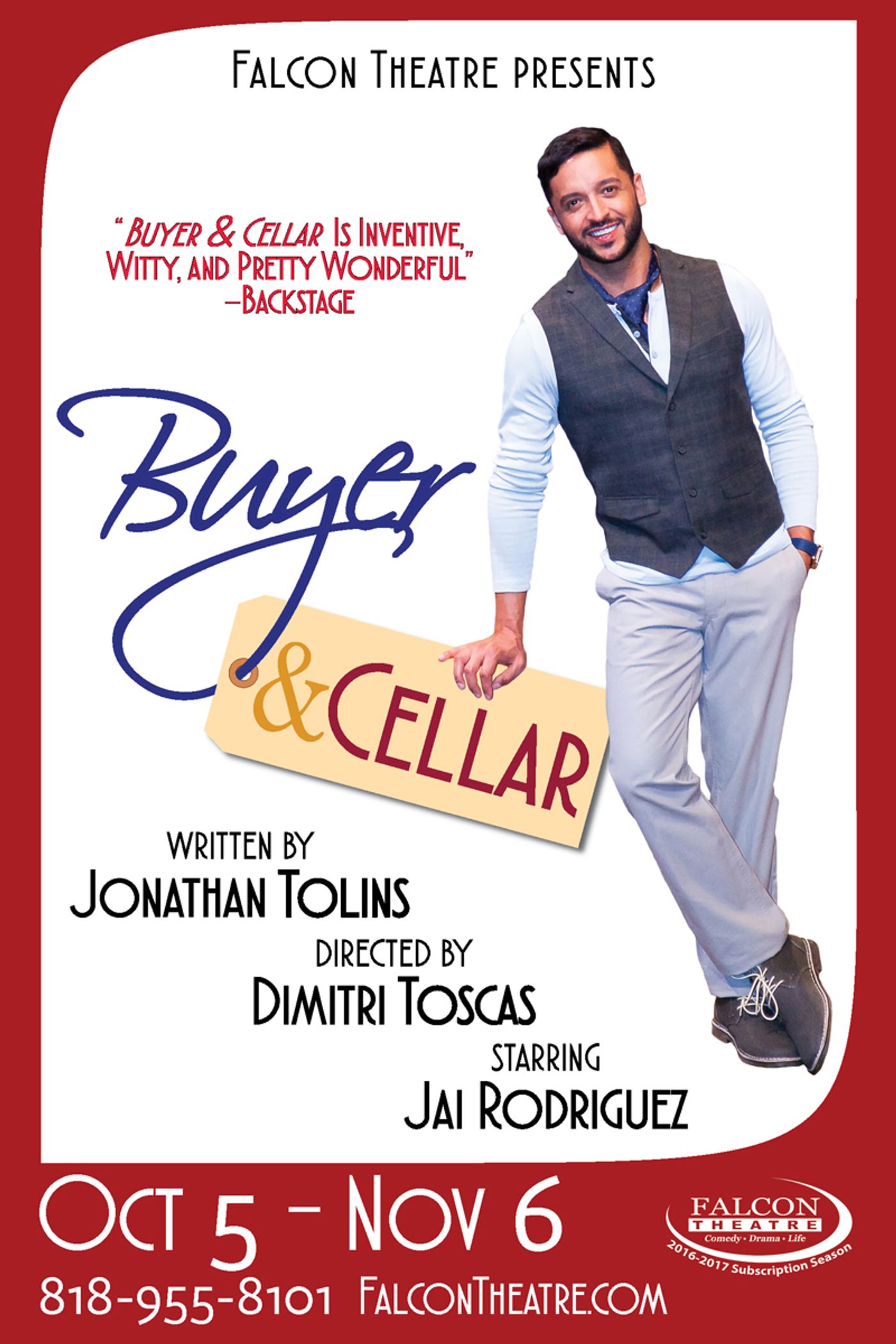 Interview: BUYER & CELLAR's Jai Rodriguez Loves Selling It Live Onstage  Image