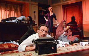 Joel Bryant, Patrick Vest Jennifer Ridgway and Cylan Brown. @ BroadwayWorld Joel Bryant, Patrick Vest Jennifer Ridgway and Cylan Brown. Photo