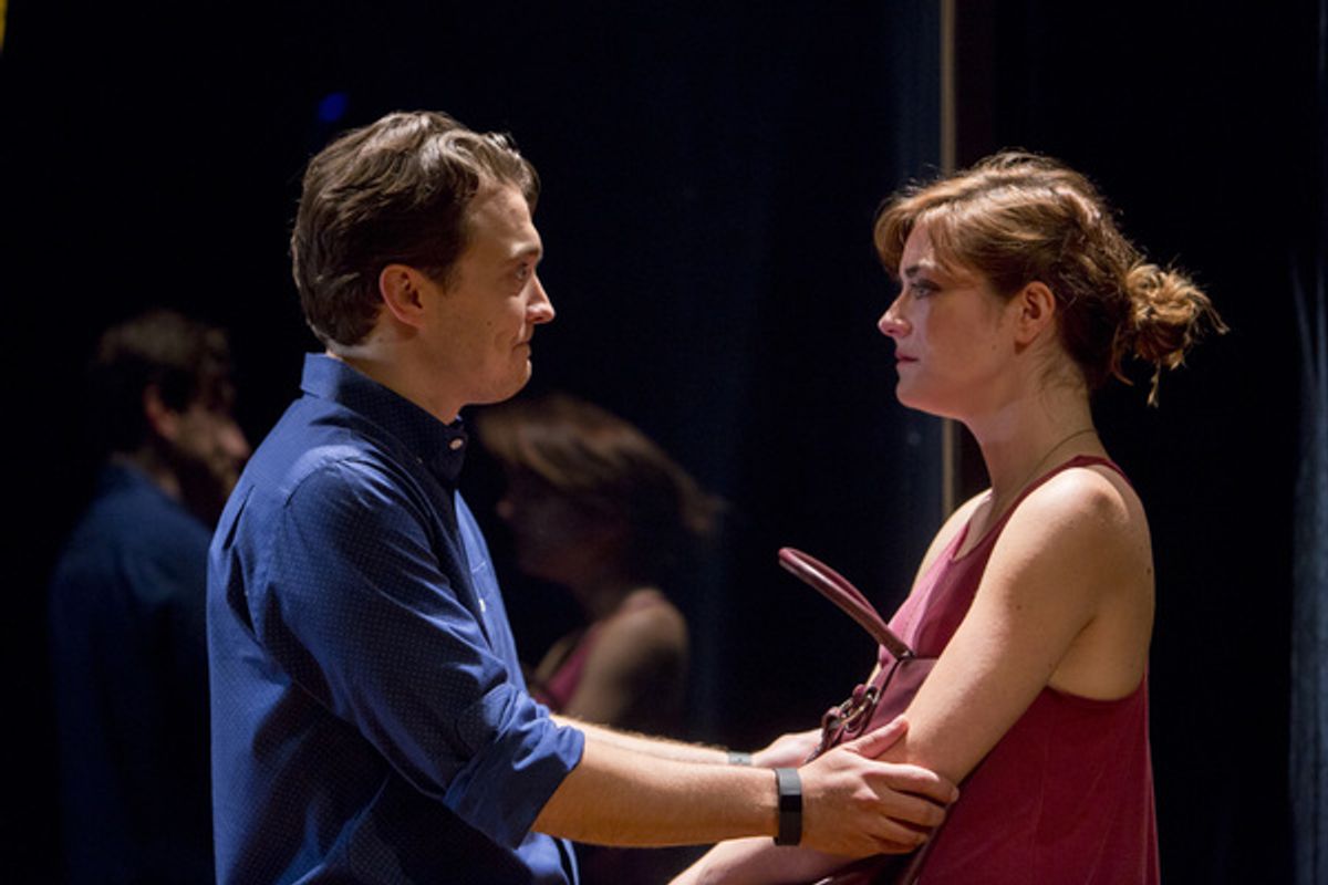 Mike Tepeli and Abby Pierce  at 