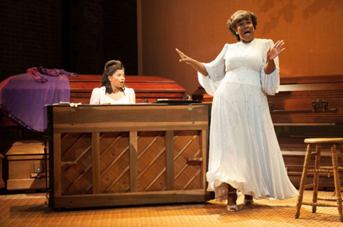 Photo Flash: First Look at Rebecca Naomi Jones and Kecia Lewis in MARIE AND ROSETTA at Atlantic Theater  Image