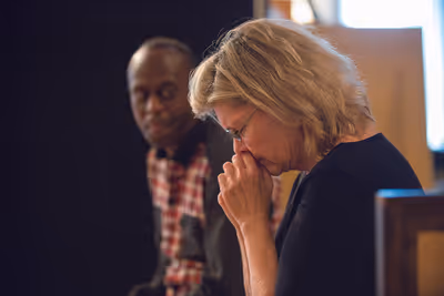  K. Todd Freeman and Debra Monk  Photo