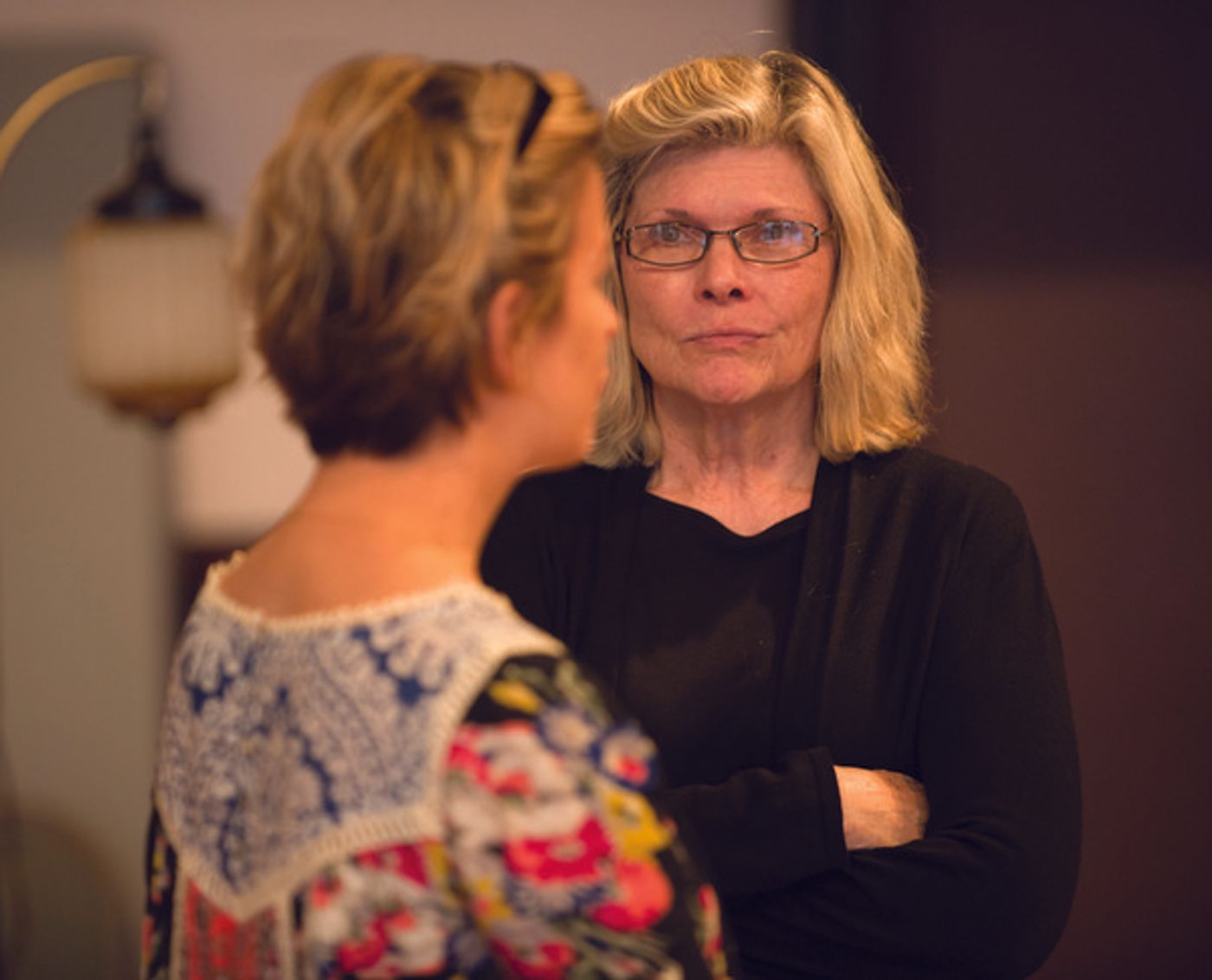 Photo Flash: In Rehearsal with Debra Monk and More for VISITING EDNA at Steppenwolf Theatre  Image