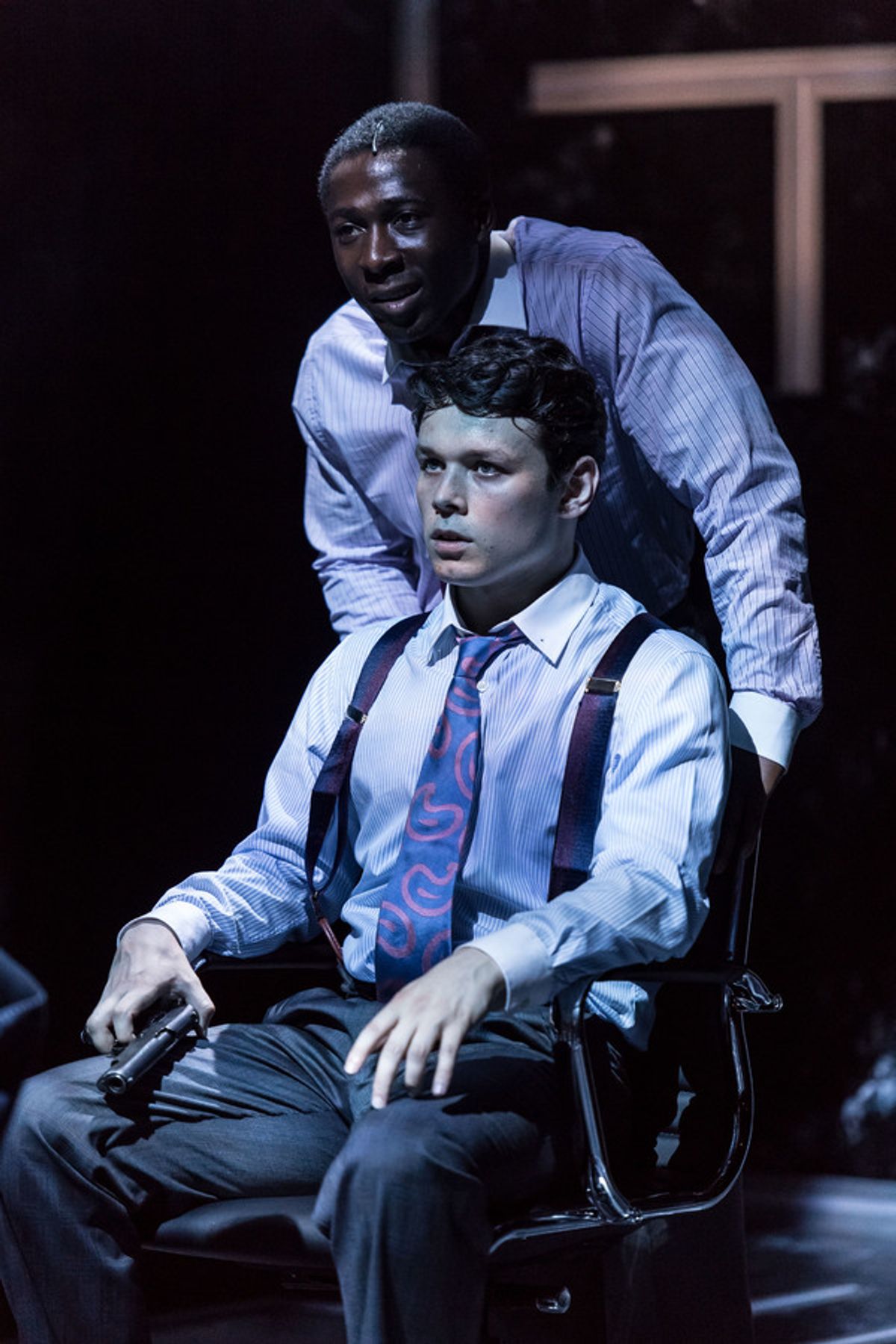 Sean Delaney and Eric Kofi Abrefa at 