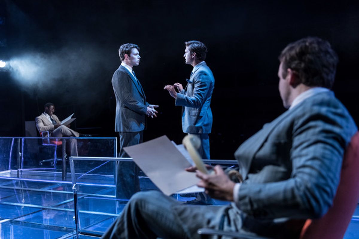 Sean Delaney and Tom Weston-Jones  at 