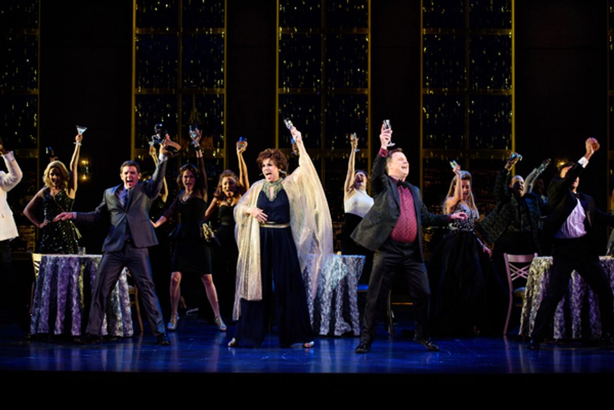 Beth Leavel, Brooks Ashmanskas  at 