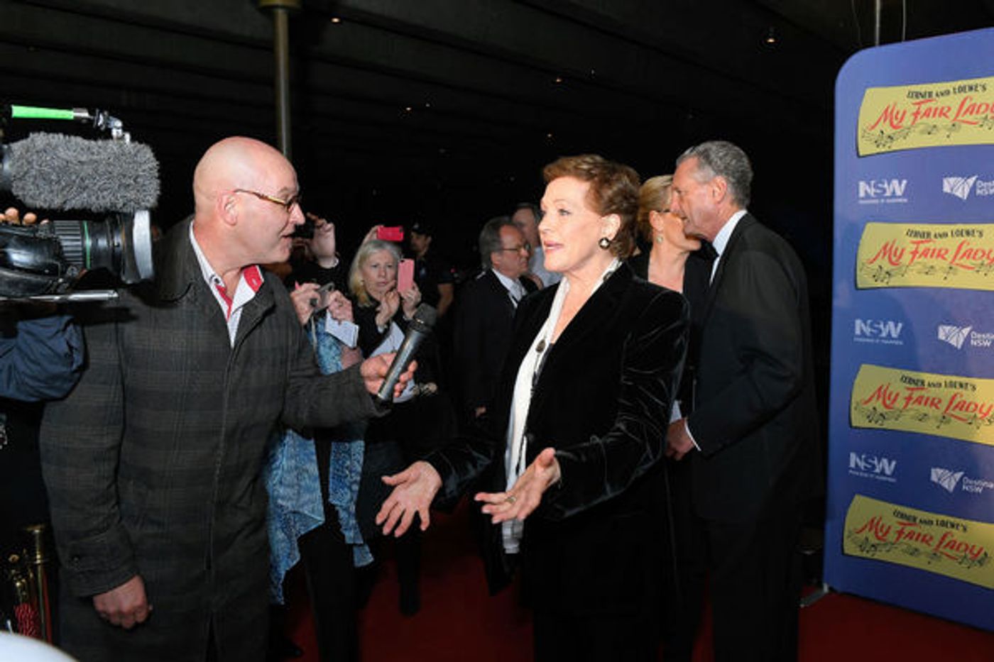 Photo Flash: More Opening Night Photos of Julie Andrews-Helmed MY FAIR LADY in Sydney  Image