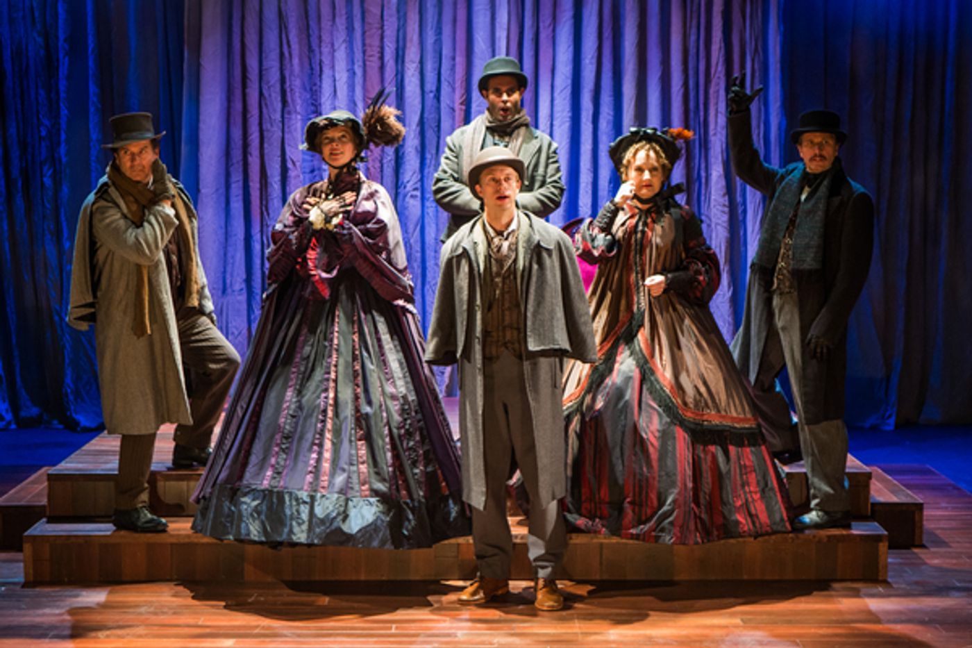 Photo Flash: EDWIN, THE STORY OF EDWIN BOOTH Opens Tonight Off-Broadway  Image