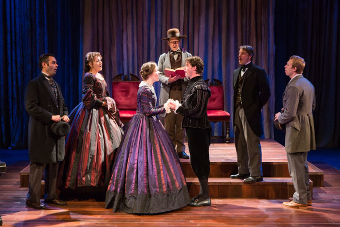Photo Flash: EDWIN, THE STORY OF EDWIN BOOTH Opens Tonight Off-Broadway  Image