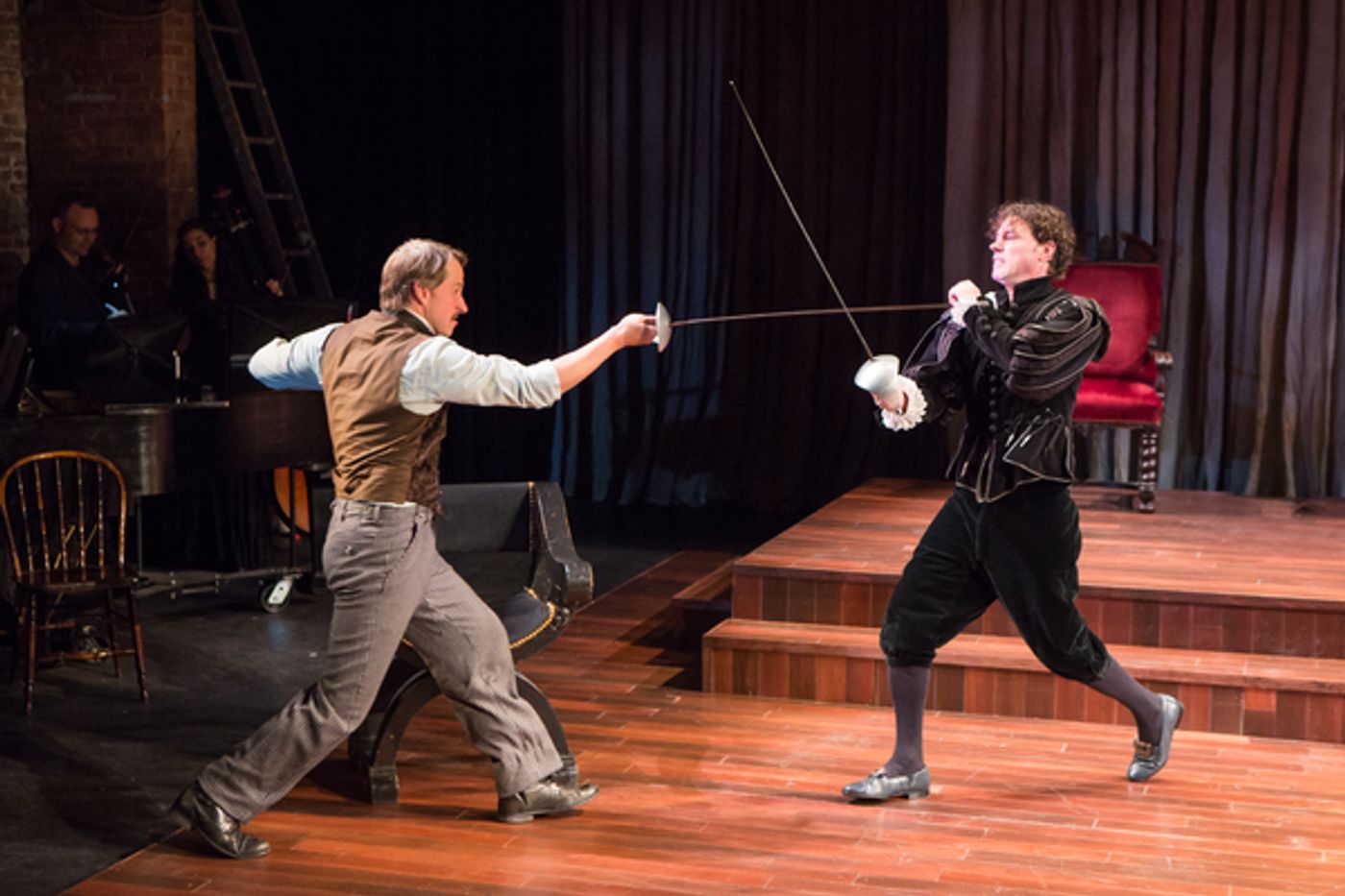 Photo Flash: EDWIN, THE STORY OF EDWIN BOOTH Opens Tonight Off-Broadway  Image