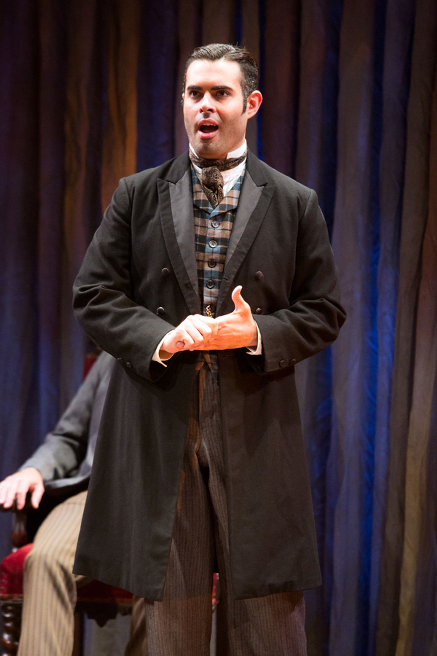 Photo Flash: EDWIN, THE STORY OF EDWIN BOOTH Opens Tonight Off-Broadway  Image