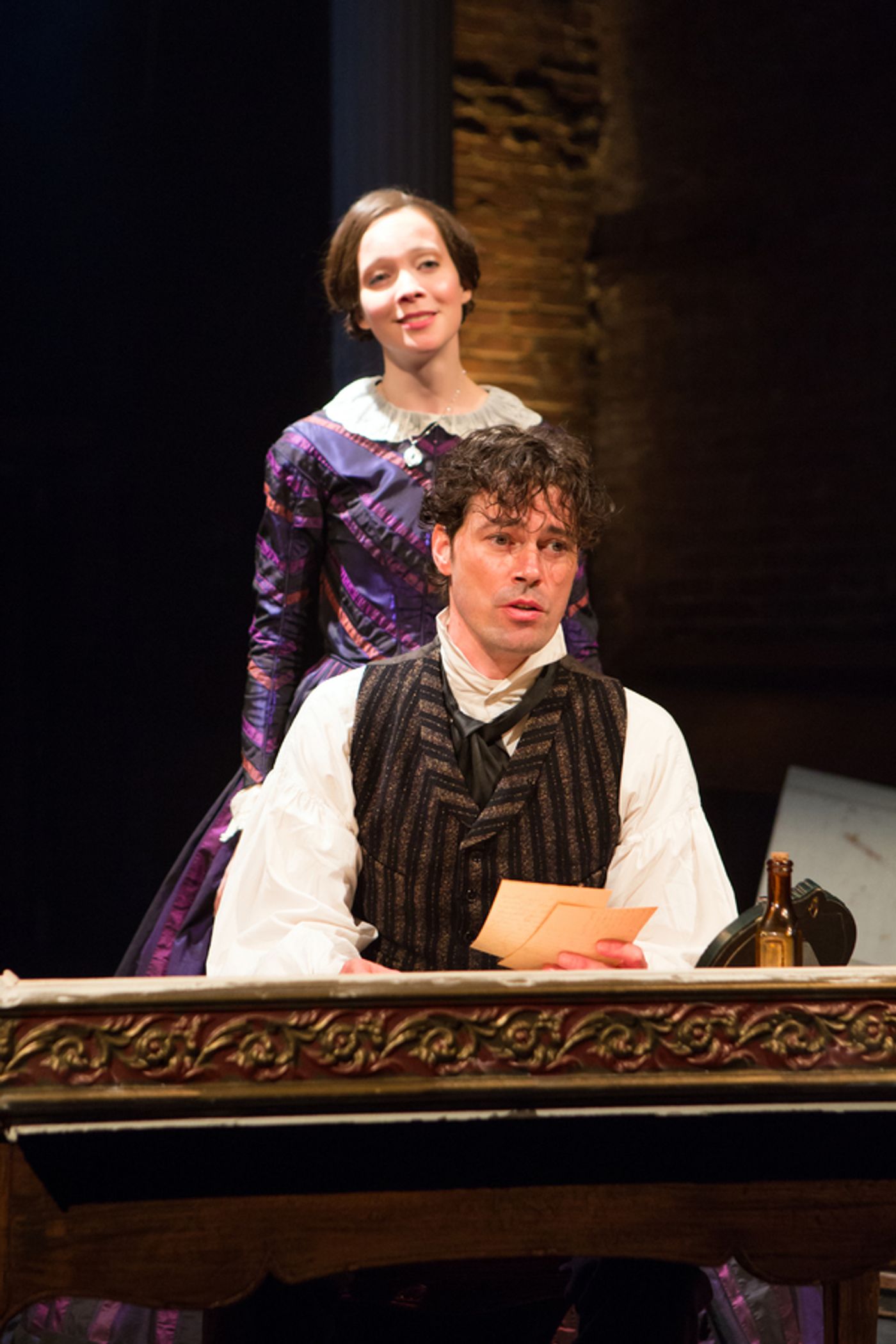 Photo Flash: EDWIN, THE STORY OF EDWIN BOOTH Opens Tonight Off-Broadway  Image