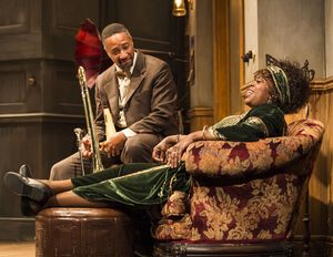 Damon Gupton and Lillias White @ BroadwayWorld Damon Gupton and Lillias White Photo