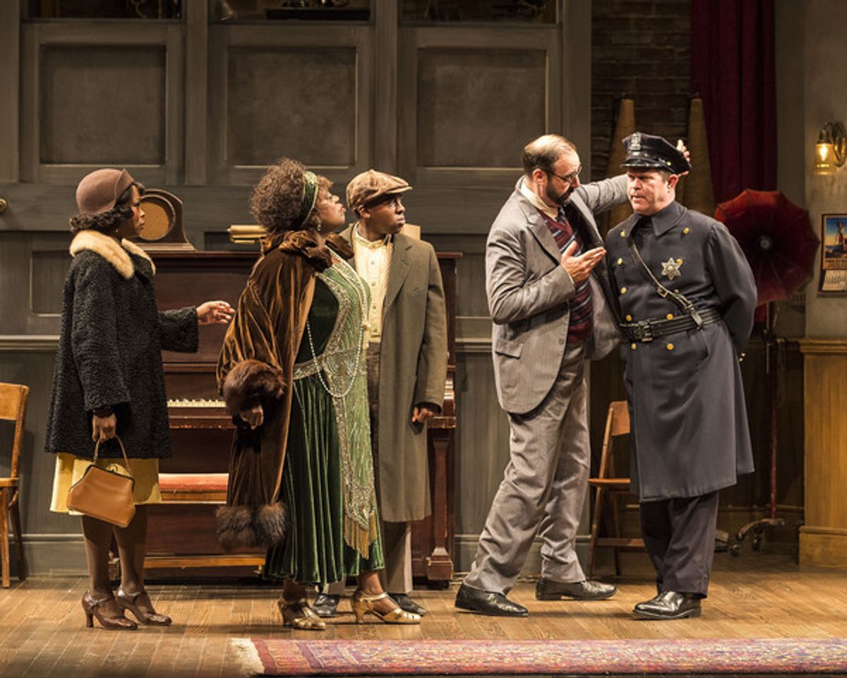 Nija Okoro, Lillias White, Lamar Richardson, Ed Swidey and Greg Bryan at 