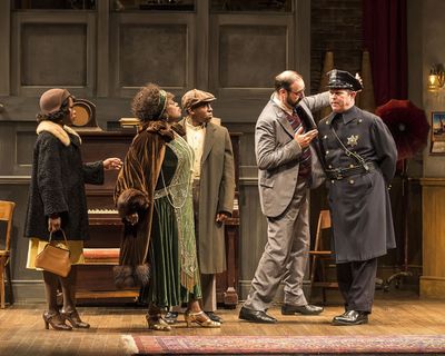 Nija Okoro, Lillias White, Lamar Richardson, Ed Swidey and Greg Bryan Photo