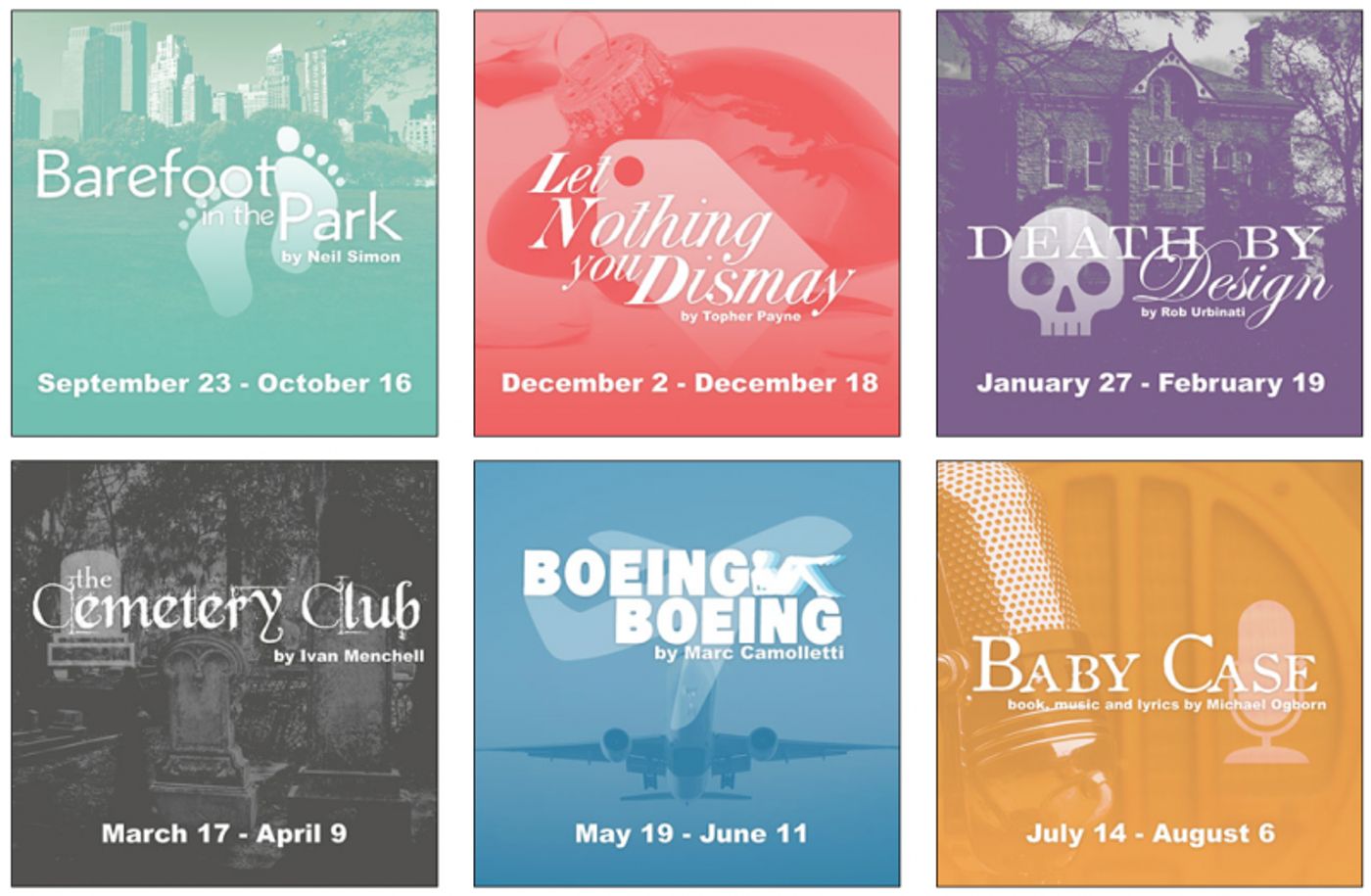 BAREFOOT IN THE PARK, BABY CASE and More Set for Stage Door Players' 43rd Season  Image