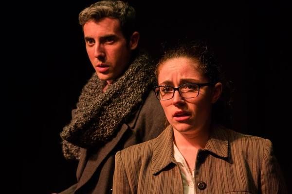 (L to R) JACOB TICE (Sherlock Holmes) and KAYLA CRAWFORD (Dr. Watson) from the Lakewo Photo