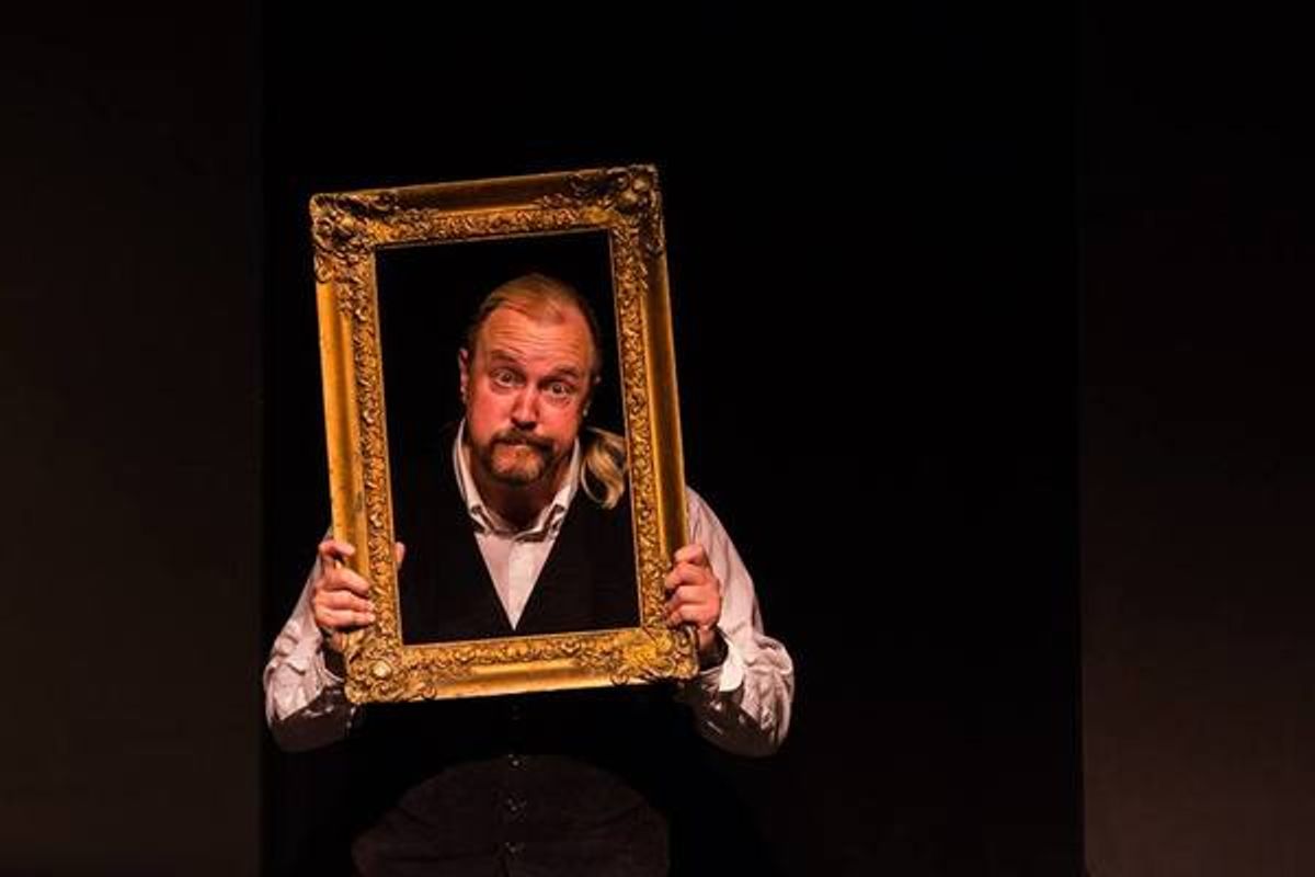 GARY CHAMBERS (Sir Henry) from the Lakewood Playhouse Production of 'The 3 Person Comedic HOUND OF THE BASKERVILLES' at 