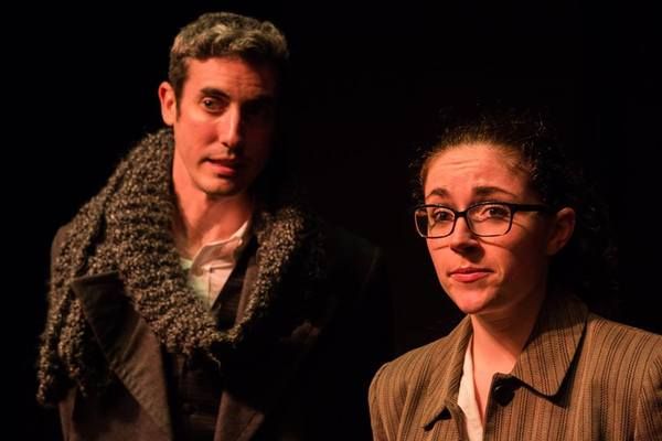 (L to R) JACOB TICE (Sherlock Holmes) and KAYLA CRAWFORD (Dr. Watson) from the Lakewo Photo