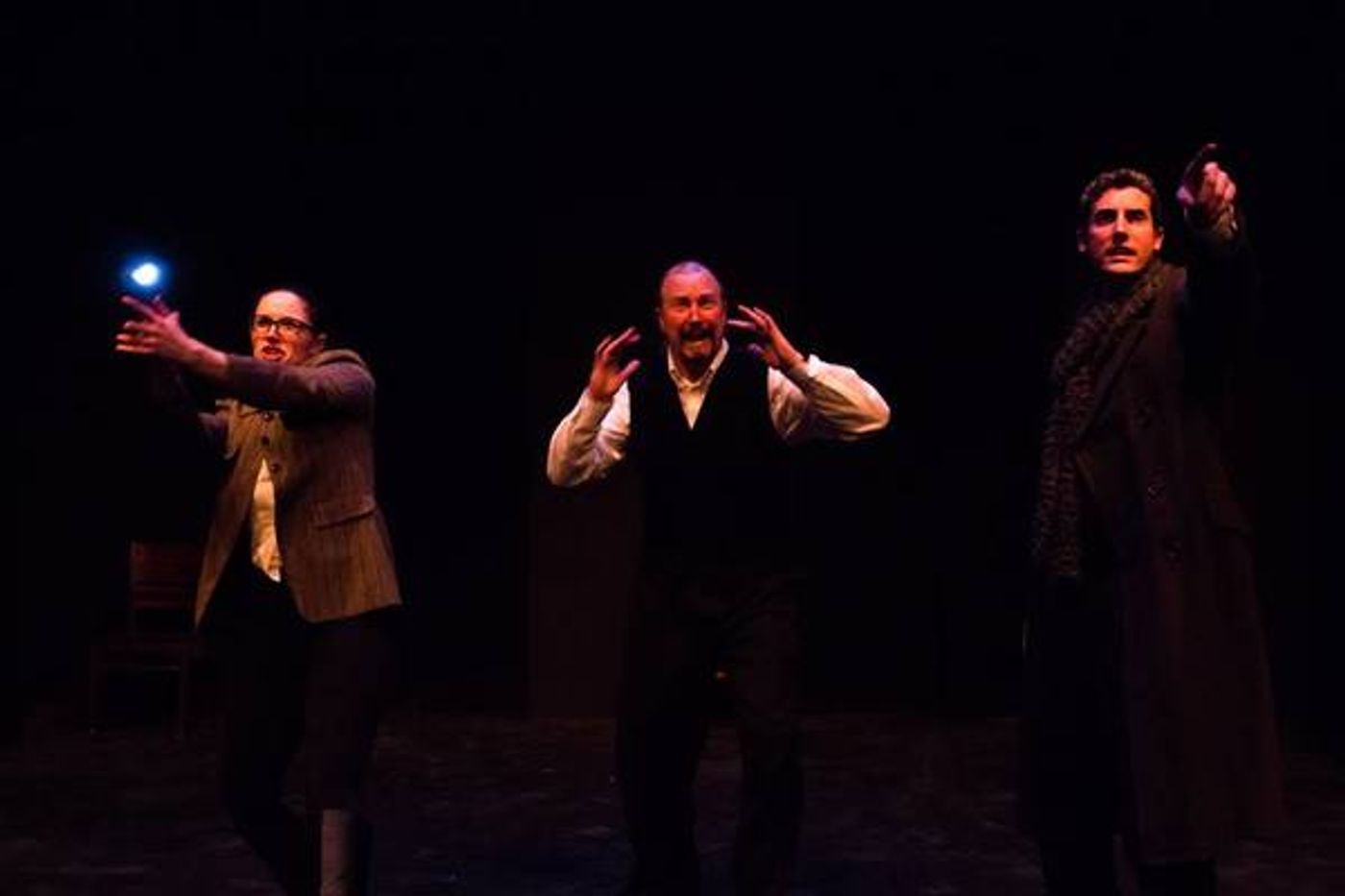 Photo Coverage: First Look at Three Person HOUND OF THE BASKERVILLES' at Lakewood Playhouse  Image