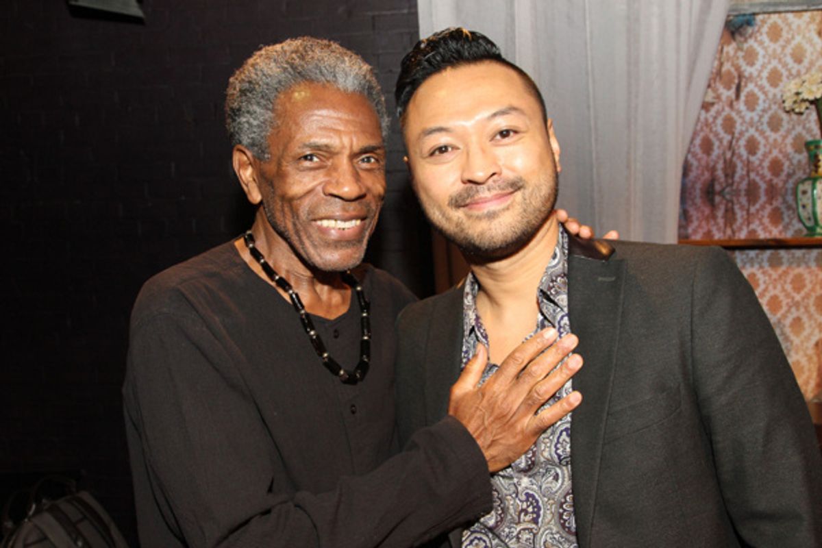 Andre De Shields, Billy Bustamante at 