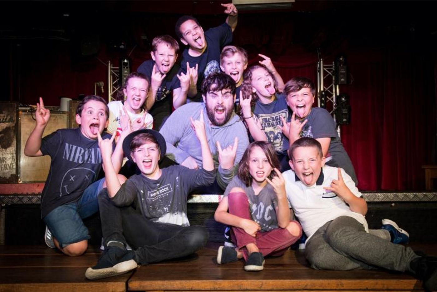 They're in the Band- David Fynn Will Lead SCHOOL OF ROCK in London!  Image