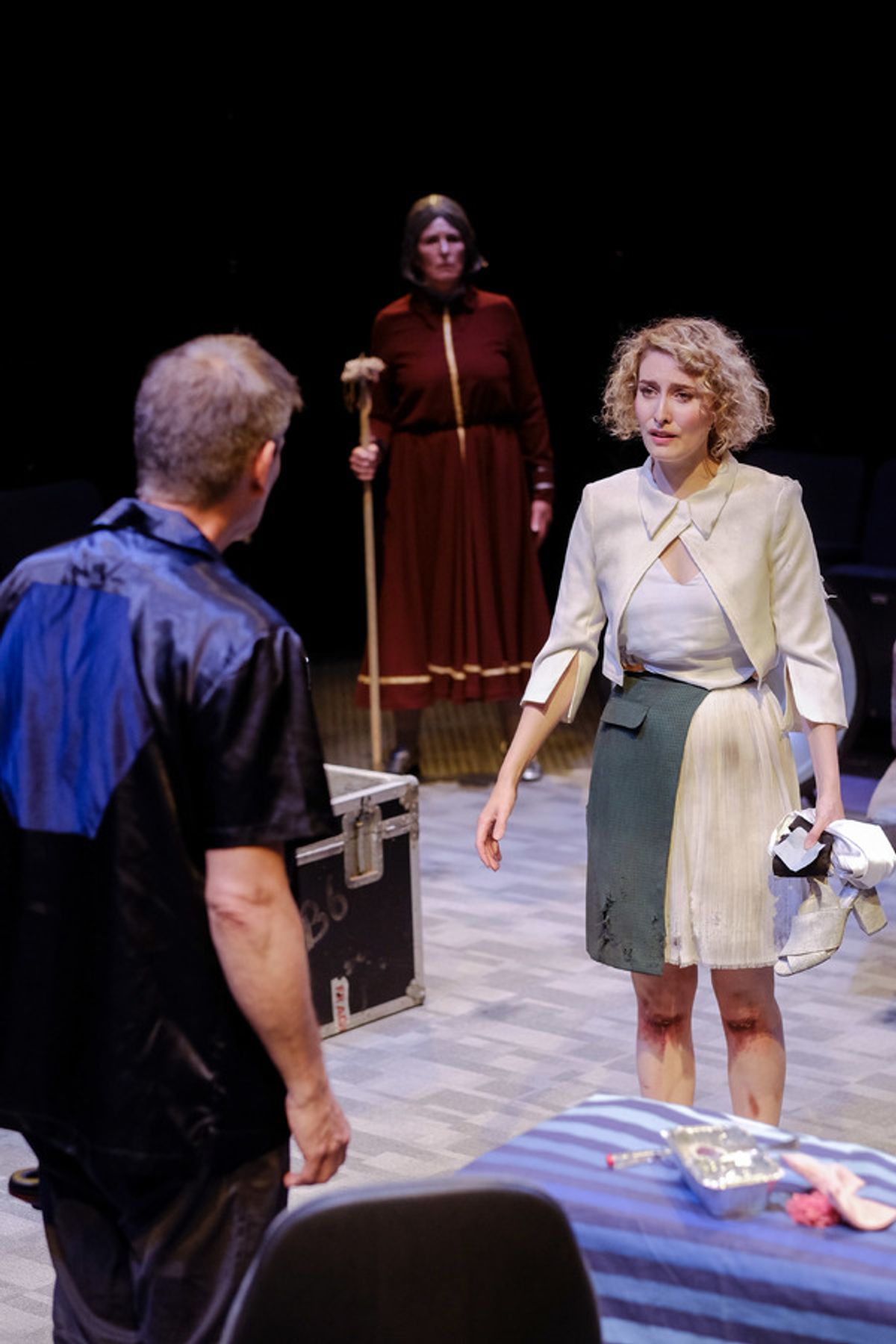 Bill Champion, Jacqueline King, Laura Matthews at 